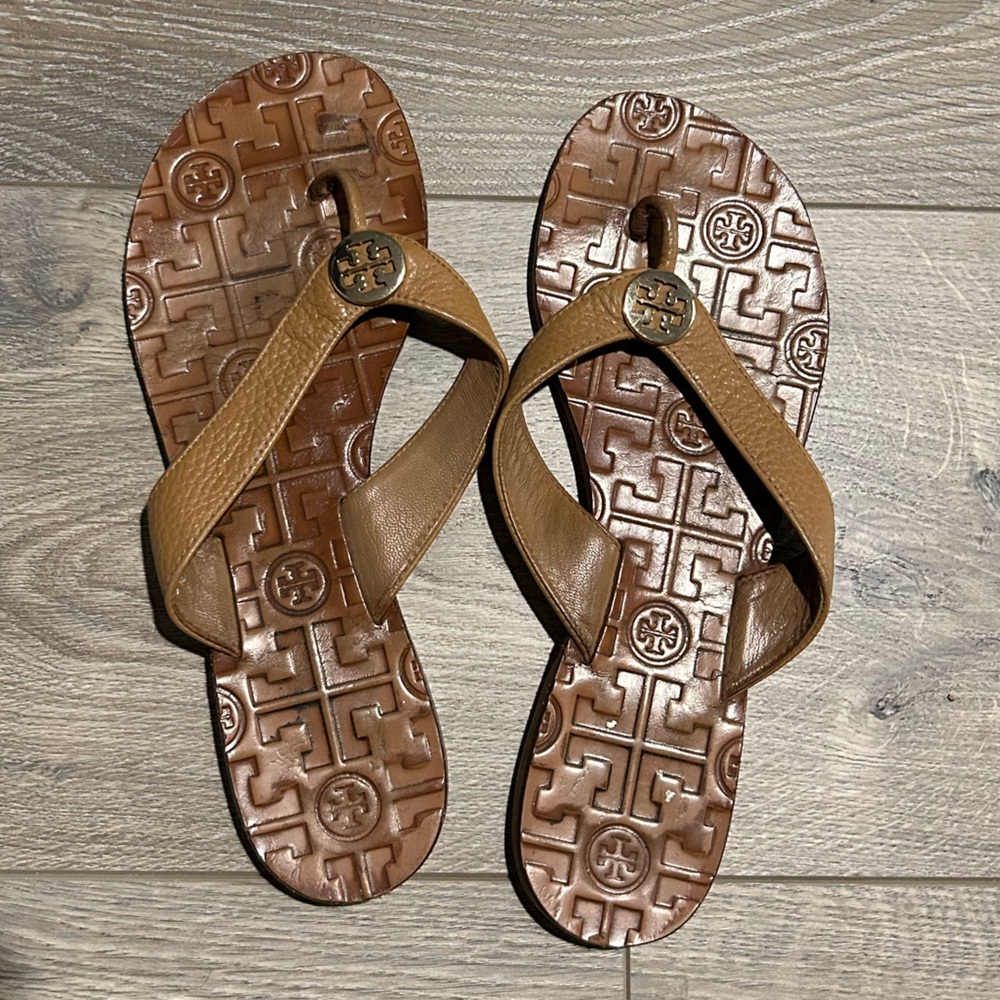 Tory Burch Thora sandals Brown Leather Size 7